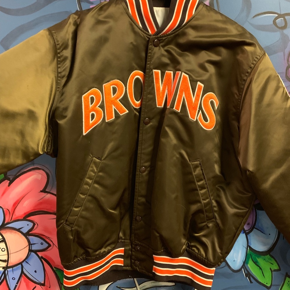 Cleveland Browns Vintage Satin Starter jacket